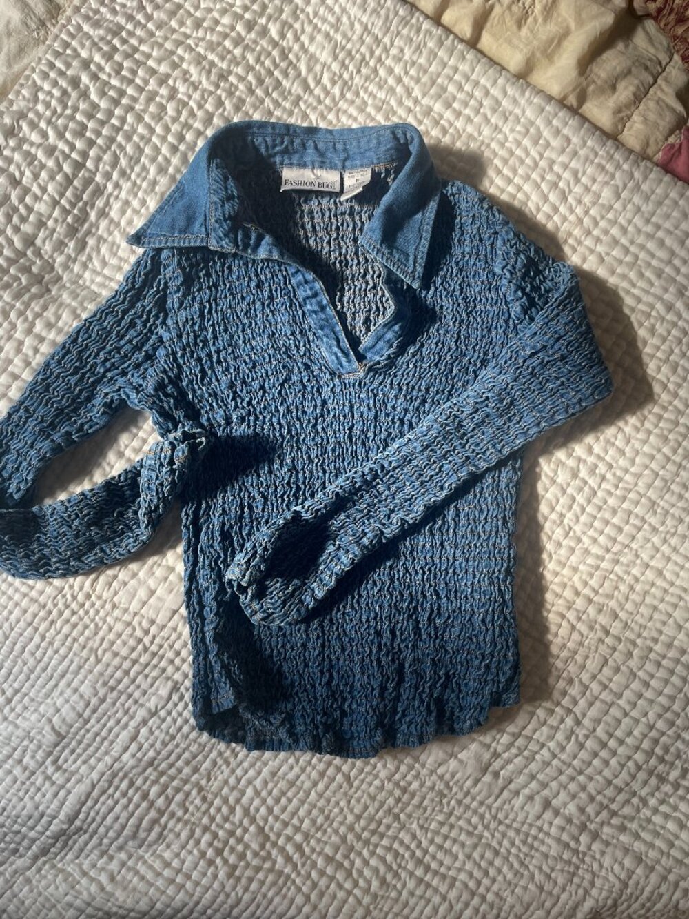 Stretch Denim Shirt